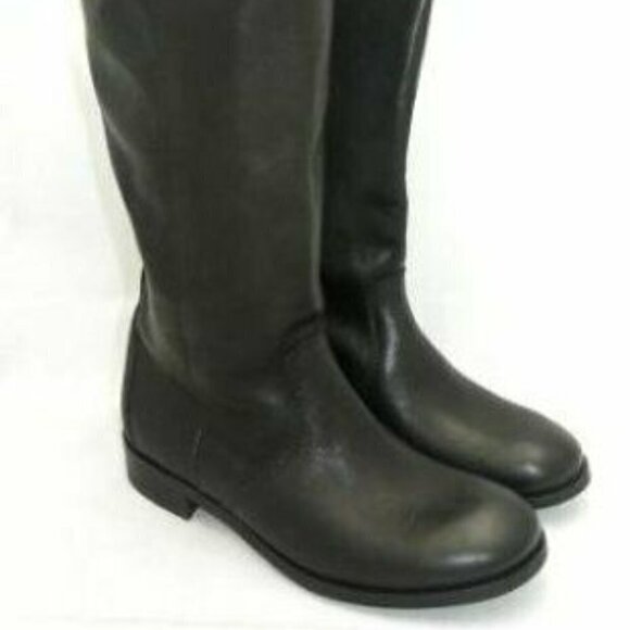! J.CREW $325 Billie Buckle Leather Boots 49509 - Picture 1 of 2